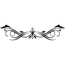 T-MK358 - Adesivi per testiera del letto, 33 x 140 cm, colore: Nero