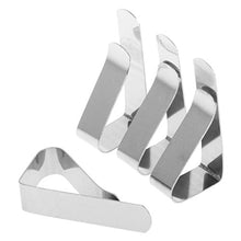 Nikunty - Mollette da Tavolo per Picnic, 4 Pezzi, in Acciaio Inox