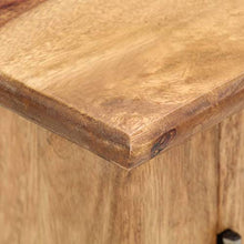 vidaXL Comodino 40x30x50 cm in Legno Massello di Sheesham