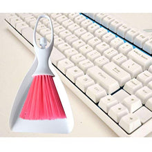 iplusmile 2 Set Mini Scopa E Scopa Mini Spazzatrice Mini Spazzatrice da Tavolo per Gabbia per Animali da Tastiera per Computer
