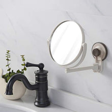 Shumo Specchio Da Bagno Specchio Cosmetico Ingrandimento 1X / 3X Ventosa Specchio Da Trucco Regolabile Specchio Da Bagno un Doppia Faccia