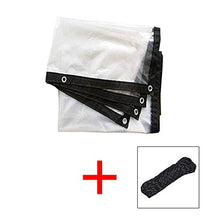 Telo da giardino trasparente Pellicola antigelo impermeabile Copertura antipioggia impermeabile Tenda da sole in plastica PE(Size:6x7M)