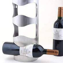 Porta vino alla moda in acciaio inox da appendere alla moda, scaffale per vino creativo cornice da parete per ispessimento vino