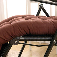 MissZZ Cuscini per Sedia a Dondolo con Schienale Alto Addensato Cuscino per Sedia Pieghevole Monopezzo Antiscivolo (la Sedia Non è Inclusa) Cuscino per Sedia Relax per panchina da Giardino all'aper