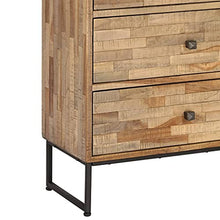 vidaXL 2x Credenza in Legno di Teak Recuperato Buffet Mobiletto Madia Armadio