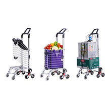 Carrello Carrello Carrello può Essere Pieghevole Carrello Portatile (Colore : B)