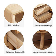 Comodini in legno comodino multifunzionale comodino armadio 2 cassetti camera da letto comodino armadio 50 x 40 x 45 cm
