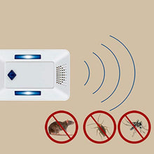 Yardwe 2Pcs Repellente per Zanzare Elettronico Indoor Mosquito Fly Killer Zapper Catcher per Ufficio Camera da Letto Cucina 110V