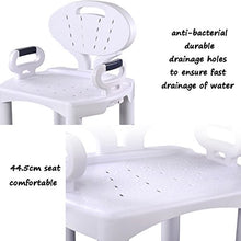 MGMDIAN Sedia da Bagno Vecchio - Sedia da Doccia Sedia da Bagno per disabili Sedia da Doccia per Donna Incinta - Sgabello da Bagno Accessori da Bagno
