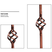 Portabicchieri da vino, classico, in metallo bronzo, con 6 ganci, da tavolo indipendente, per la casa e il bar 220 x 290mm Come da immagine