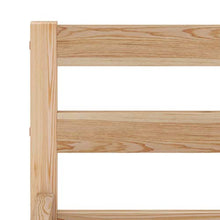 FAMIROSA Giroletto con 2 Cassetti in Legno Massello di Pino 120x200 cm-0329