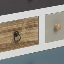 AC Design Furniture Comodino, Pino, Bianco