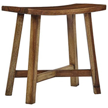 Festnight Sgabello da Bagno Ergonomico in Legno di Suar Marrone,Sgabello per Doccia 50x30x50 cm
