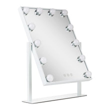 Specchio per il trucco illuminato LED 4200ºK 41x47,5Cm Regolabile bianco30.000H [SUN-ESLED-03-W] | Greenice