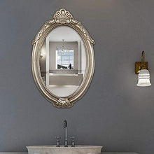 Chenbz Specchio per Il Trucco Vintage, Specchio da Parete da Bagno Specchio da Parete a Muro
