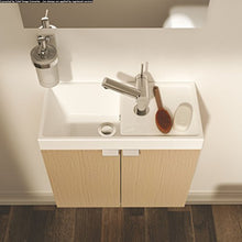 Bath + by Cosmic B-Box – Mobile 2 Ante per Lavabo Bianco Lucido, 50 cm
