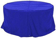 N / A Copre mobili da Giardino, Tavolo da Giardino, coperture Impermeabili, Robusto 420D Oxford Coperto Set Tabella di Patio di mobili da Giardino Rotondo, Diverse Misure,200x94.