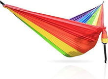 WMYATING Hammock Rainbow Hammock per Due Tende da Campeggio con Il Trasporto