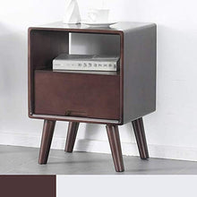 Comodino Comodino Moderno in Legno Massiccio con Forte capacità di Cuscinetto per Camera da Letto, Studio, ECC. Bellissimo. C