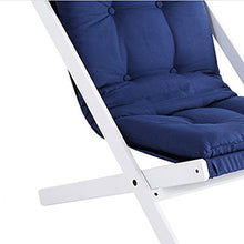 Divano Pigro/Poltrona Elegante Sedia pigra Divano Singolo Casual Personale Sedia Mini Balcone Sedia Computer da Studio Comoda e Morbida (Color : Blue)