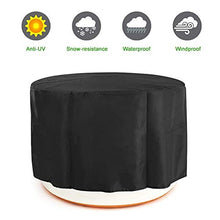 Fodere per mobili da giardino 128X71cm, Telo da giardino rotondo e fodera per set di sedie, Telo da esterno impermeabile, Antipioggia e pioggia, resistente allo sbiadimento, per sedie da tavolo r