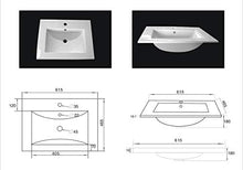 Set di mobili da bagno Fortuna bianco lucido