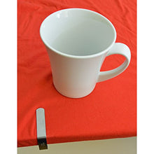 all-around24® Fermatovaglia in acciaio inox, segnaposto argento