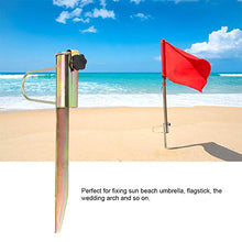 Portaombrellone per Sedia a Sdraio, Porta ombrellone Portatile utile, Resistente di Alta qualità, Comodo per ombrellone da Spiaggia