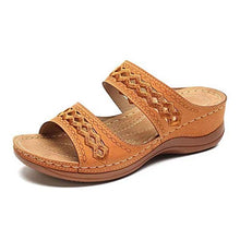 AFANG Sandali Zeppa Donna, Pantofole Plateau Moda Antiscivolo Resistenti all'Usura Sandali Viaggio Estivi Bocca Pesce, Moda Comode Morbido Antiscivolo Ciabatte Casa Infradito,E,36