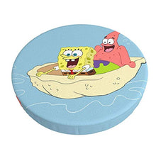Spongebob - Coprisgabello da bar rotondo per sgabello, lavabile, elastico, per sgabelli rotondi da 35,6 cm