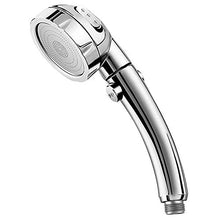 VIVIANE Rubinetto for Doccia, Soffione, Accessori for Il Bagno, Soffione for Doccia Ad Alta Pressione Cromo 3 Impostazione Varia con Interruttore di Pausa ON/off Risparmio Idrico Regolabile Spa di L