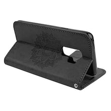 Bear Village® Cover per Samsung Galaxy S9 Plus, Anti Graffio Custodia in Pelle con TPU Interno, Alta qualità Galaxy S9 Plus Cover con Chiusura Magnetica, Nero