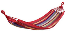 HOMEGARDEN Amaca a Sacco per Giardino in Cotone 280 g/mq con ASSE in Legno 200x100 Cm