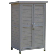 BESTSOON Armadietto da Esterno per Mobili da Giardino Outdoor in Legno Strumento Cabinet Garden Storage Box Impermeabile Locker Balcone Toolbox Patio Governo di immagazzinaggio