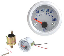 SaySure - Car Oil Pressure Meter Gauge with Sensor for Auto Car 2"