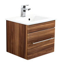Mobile bagno con lavabo Villeroy & Boch Venticello 50cm noce