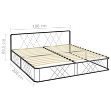 SKM Giroletto Grigio in Metallo 180x200 cm (29kg)