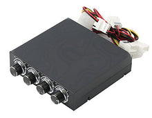 SaySure - 3.5inch PC HDD CPU 4 Channel Fan Speed Controller LED