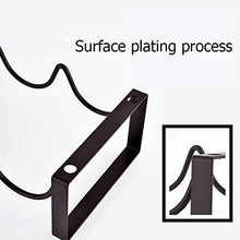 Freestanding Wine Rack Wine Bottle Holder Single-layer Wine Rack Iron Wine Frame Freestanding Storage Display Rack Kitchen Restaurant Bar For 2 Wine Bottles (Color : Black)