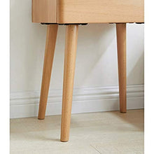 Comodini Moderna Legno Solido Fianco con Forte Portata for Camera da Letto, Studio, ECC