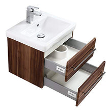 Mobile bagno con lavabo Villeroy & Boch Subway 2.0 50cm noce