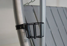 Angerer Porta Bevande per Dondolo Grigio, Bicchiere Blu