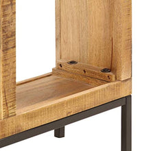 FAMIROSA Credenza 160x25x95 cm in Legno Massello di Mango