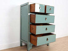 Yajutang - Cassettiera cinese orientale/asiatica, 5 cassetti, colore: Grigio