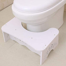 æ— Sgabello pieghevole per WC, antiscivolo, per bagno, WC, sgabello da accovacciare, sgabello da bagno per squat