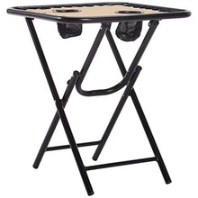Amazon Basics - Sedie a sdraio Zero Gravity con tavolino, set da 2, marrone chiaro