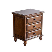 GCMJ Comodino Vintage Scandinavo Minimalismo Comodini per Cameretta con Cassetti Organizzatore Legno di Ciliegio Miniatura Tavolino da Salotto