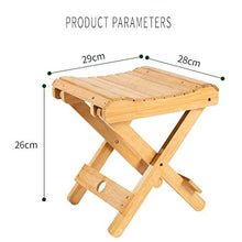 Sgabello pieghevole, pieghevole per doccia, portatile, per uso domestico, in bambù, pieghevole, pieghevole, per soggiorno, bagno, camera da letto