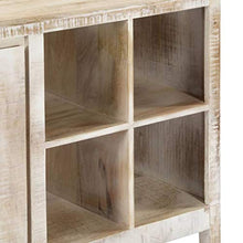 FAMIROSA Credenza 160x40x76 cm in Legno Massello di Mango