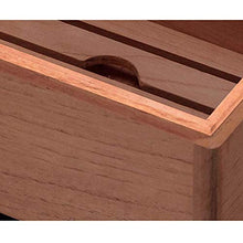 SCDZS Cedar Cigar Humidor - Portable Pine Cigar Cabinet Grande capacità a Due Cigar Humidor